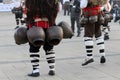 Kukeri, mummers perform rituals to scare away evil spirits during the international festival of masquerade games Ã¢â¬ÂSurvaÃ¢â¬Â